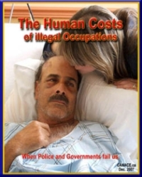 CANACE report, Dec 2007: The Human Costs of Illegal Occupations, 101p